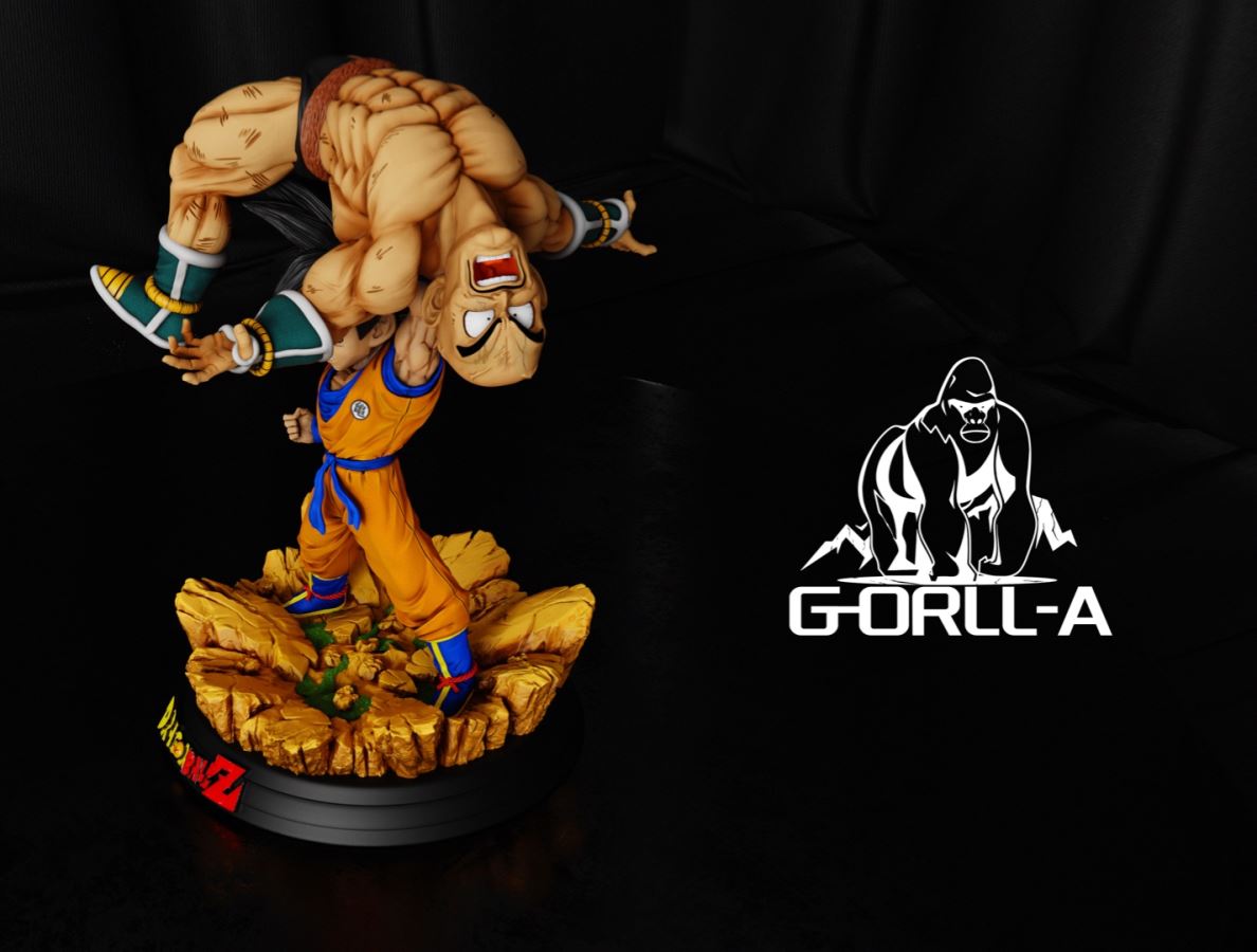 Goku vs Nappa - Dragon Ball