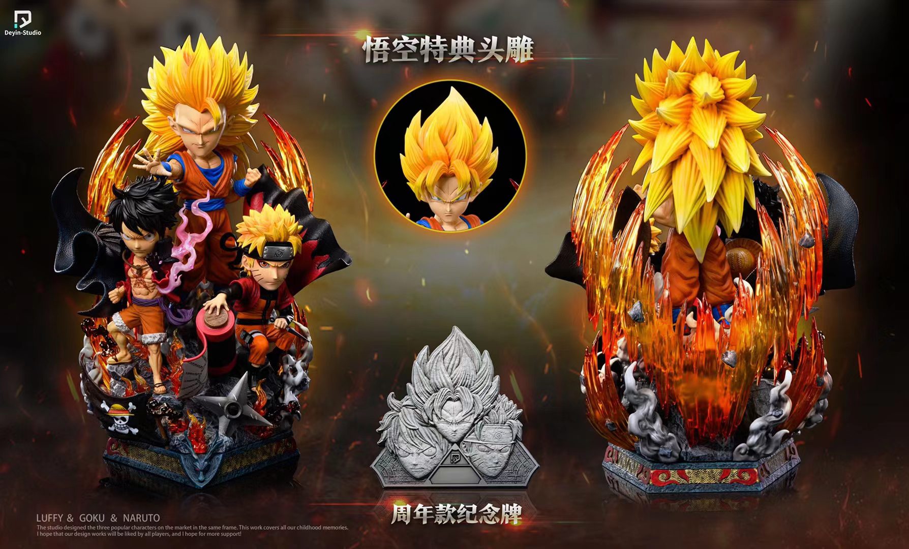 The Big Three Goku, Luffy, Naruto