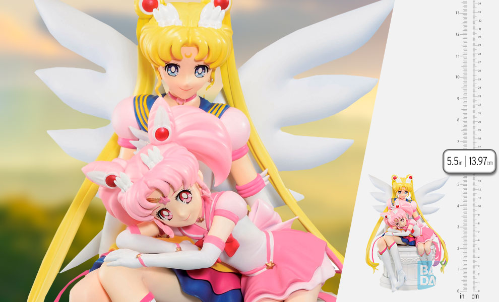 Eternal Sailor Moon and Eternal Sailor Chibi Moon