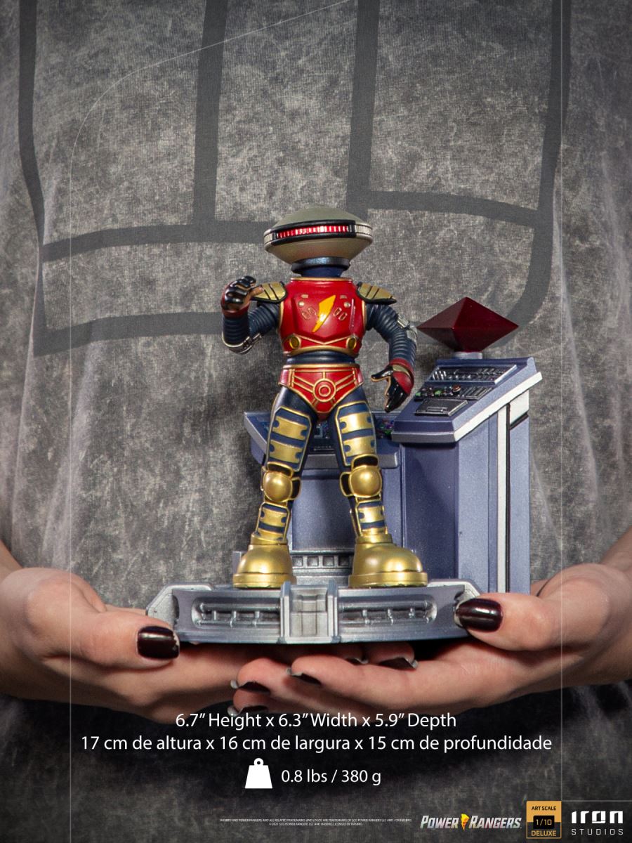 Alpha 5 Deluxe - Mighty Morphin Power Rangers - Art Scale 1/10