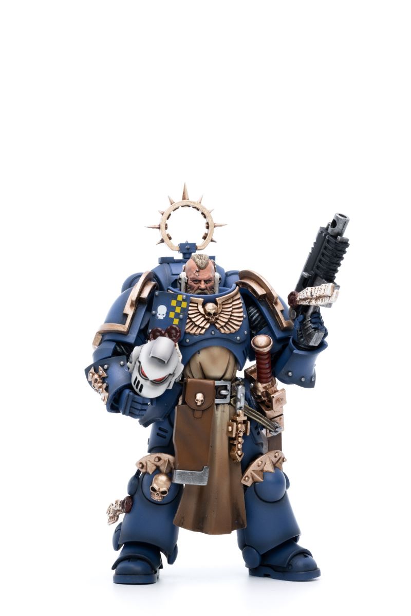 Space Marine - Ultramarine Sword Guard Veteran/Sergeant Prosimo Brothers 1/18