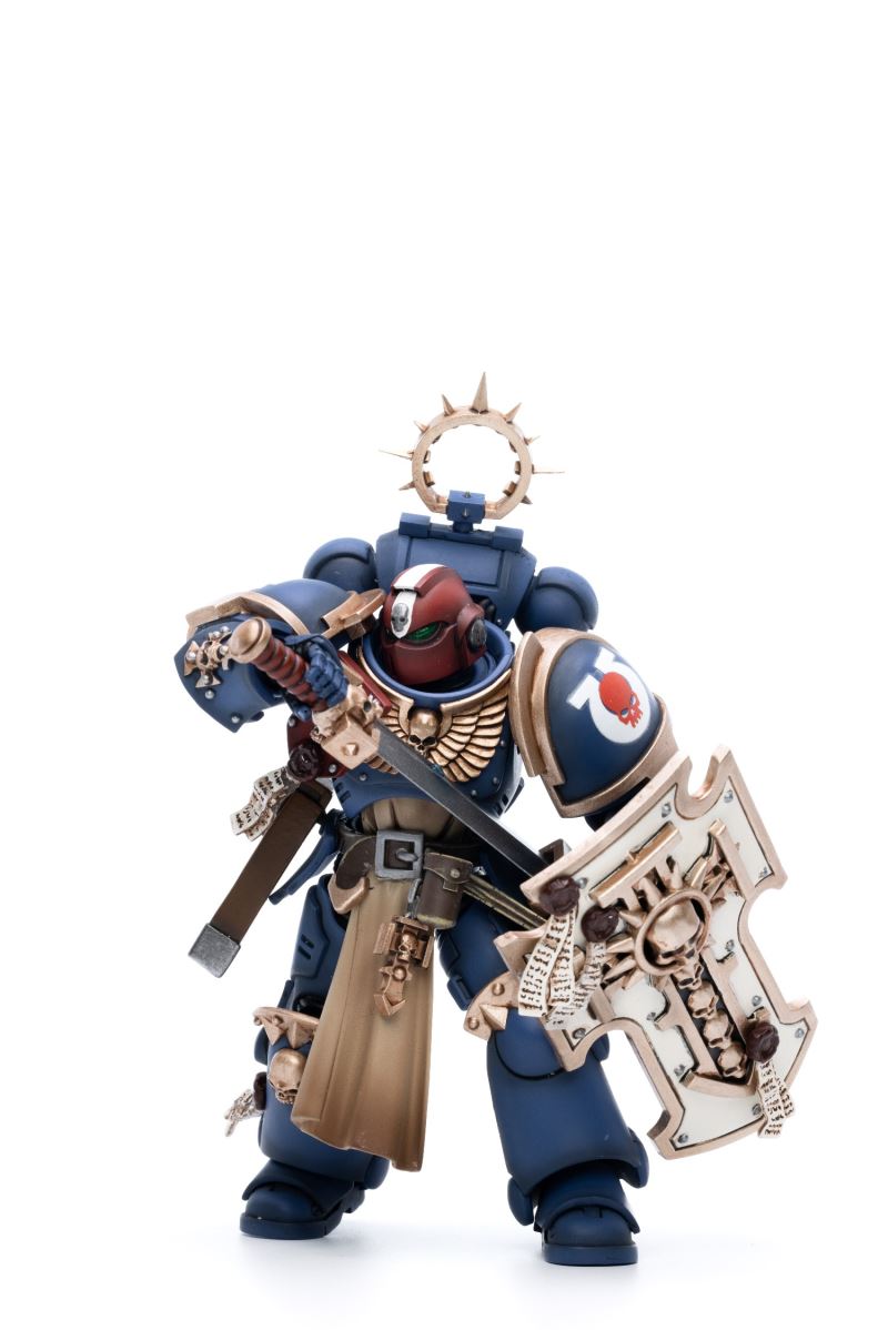 Space Marine - Ultramarine Sword Guard Veteran/Sergeant Prosimo Brothers 1/18