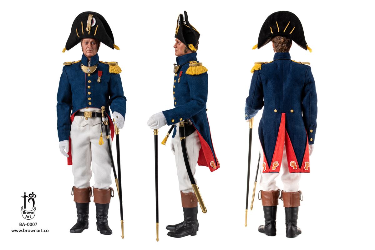Brown Art BA-0007 1/6 SUBALTERN of THE FRENCH IMPERIAL GUARD 1810-1814