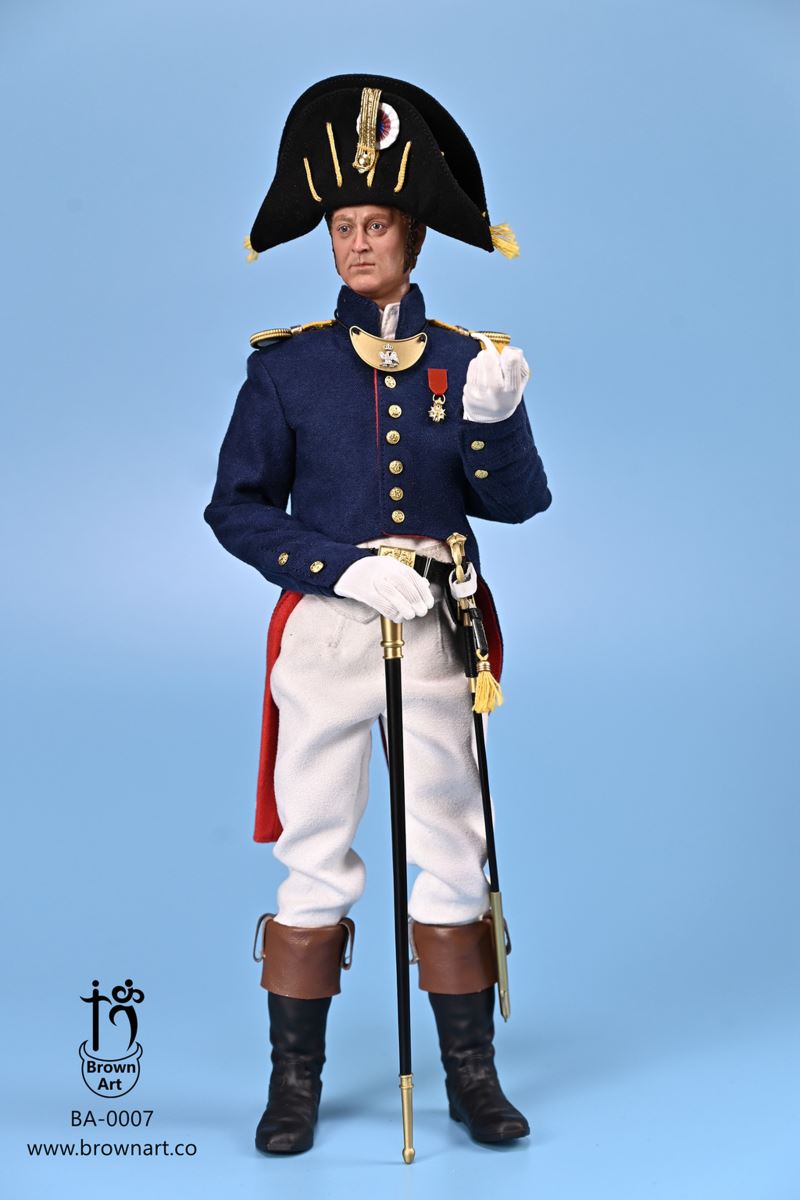 Brown Art BA-0007 1/6 SUBALTERN of THE FRENCH IMPERIAL GUARD 1810-1814