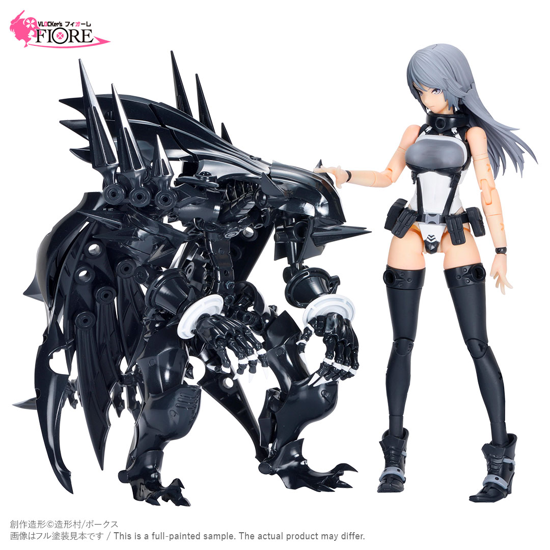 VOLK'S - VLOCKers FIORE DRACAENA & NEBULA (Limited Edition Ver. with Face&Clear Parts)
