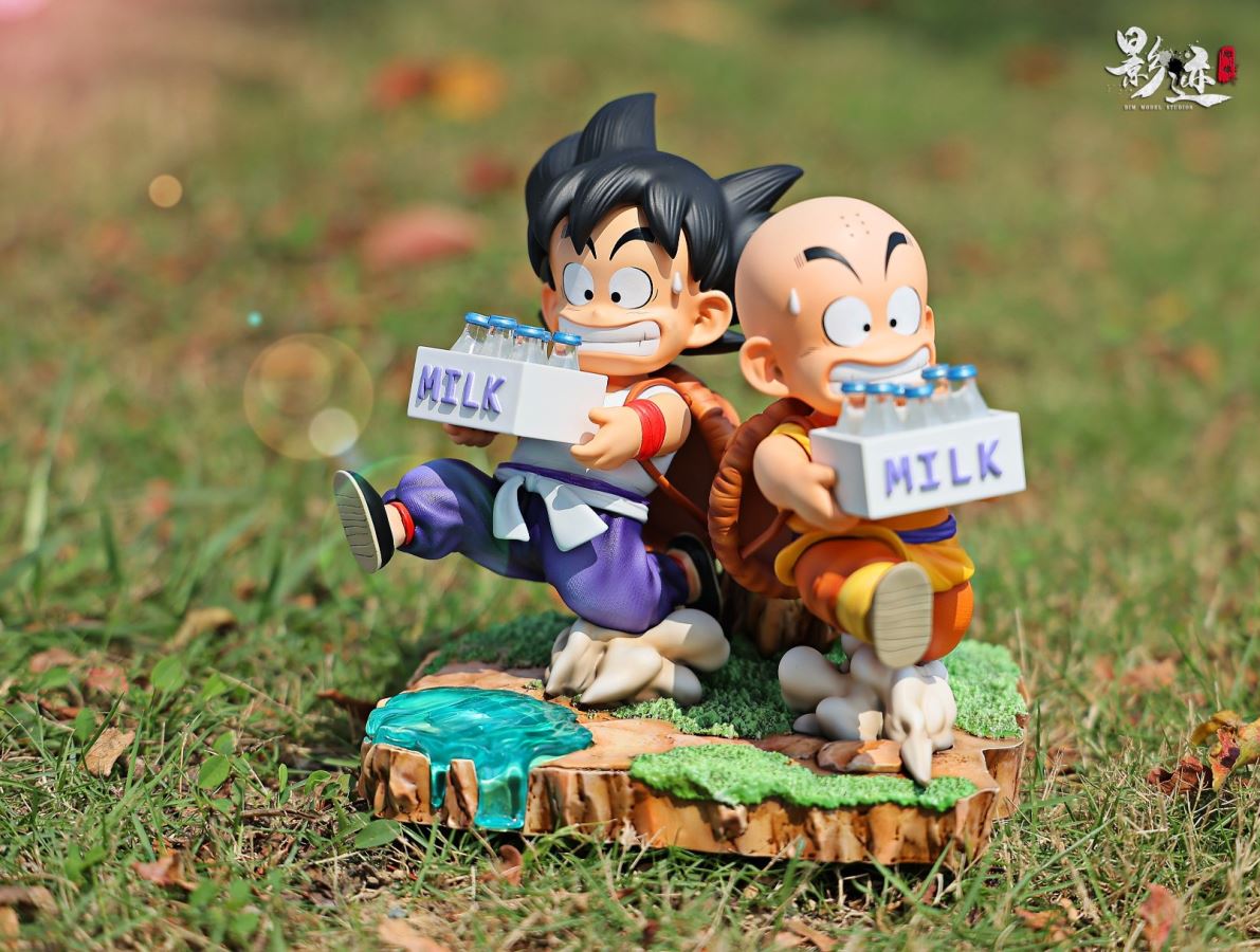 Young Goku & Krillin Milk Delivery – Dragon Ball
