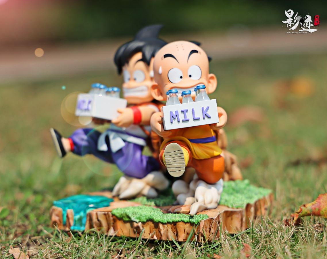 Young Goku & Krillin Milk Delivery – Dragon Ball