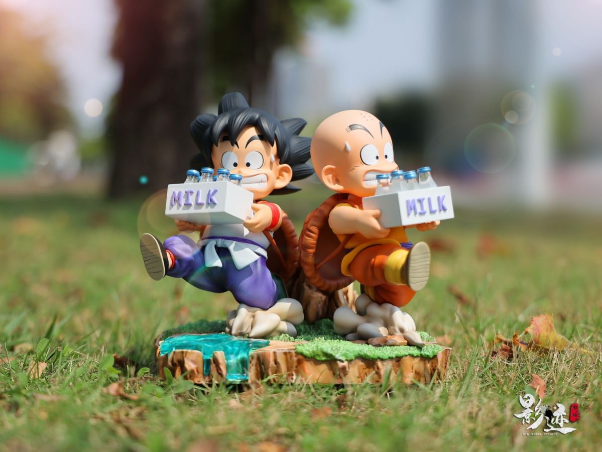 Young Goku & Krillin Milk Delivery – Dragon Ball
