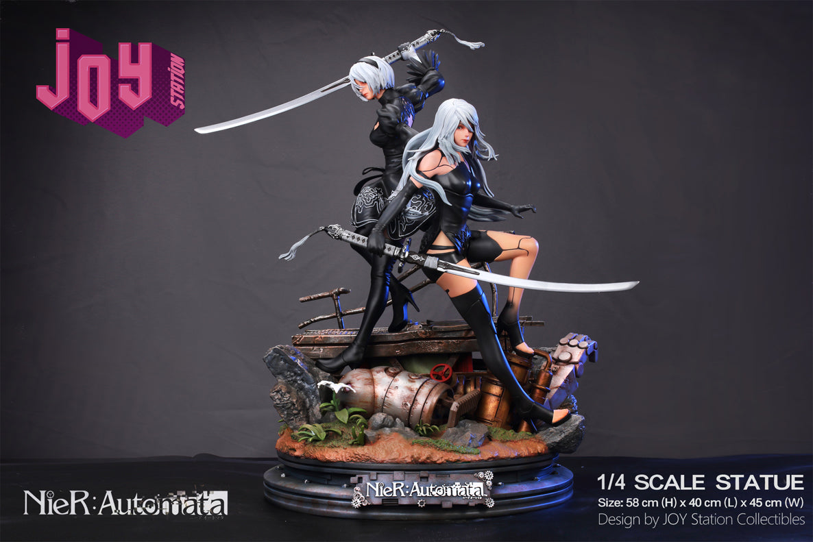 YoRHa No.2 Type B & YoRHa Type A No.2 Battle Duos with LED - NieR:Automata 1/4