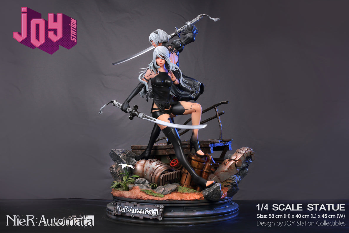 YoRHa No.2 Type B & YoRHa Type A No.2 Battle Duos with LED - NieR:Automata 1/4