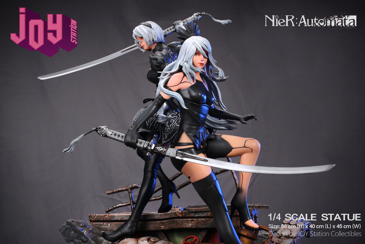 YoRHa No.2 Type B & YoRHa Type A No.2 Battle Duos with LED - NieR:Automata 1/4