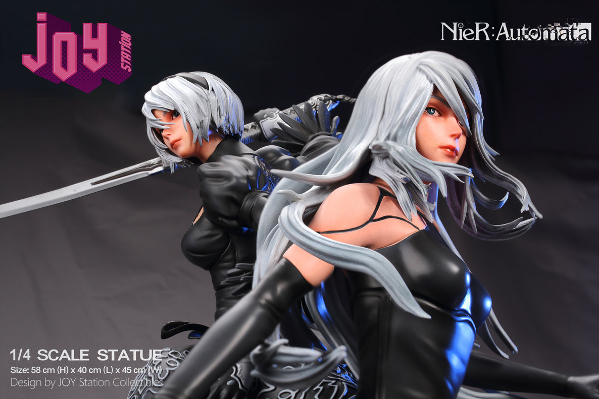 YoRHa No.2 Type B & YoRHa Type A No.2 Battle Duos with LED - NieR:Automata 1/4