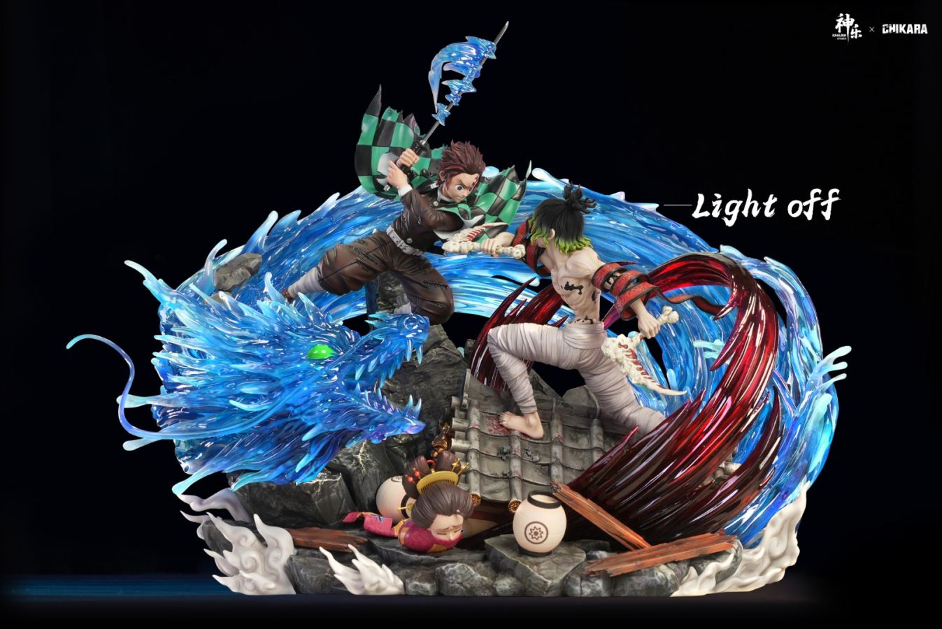 Tanjiro vs Gyutaro – Demon Slayer