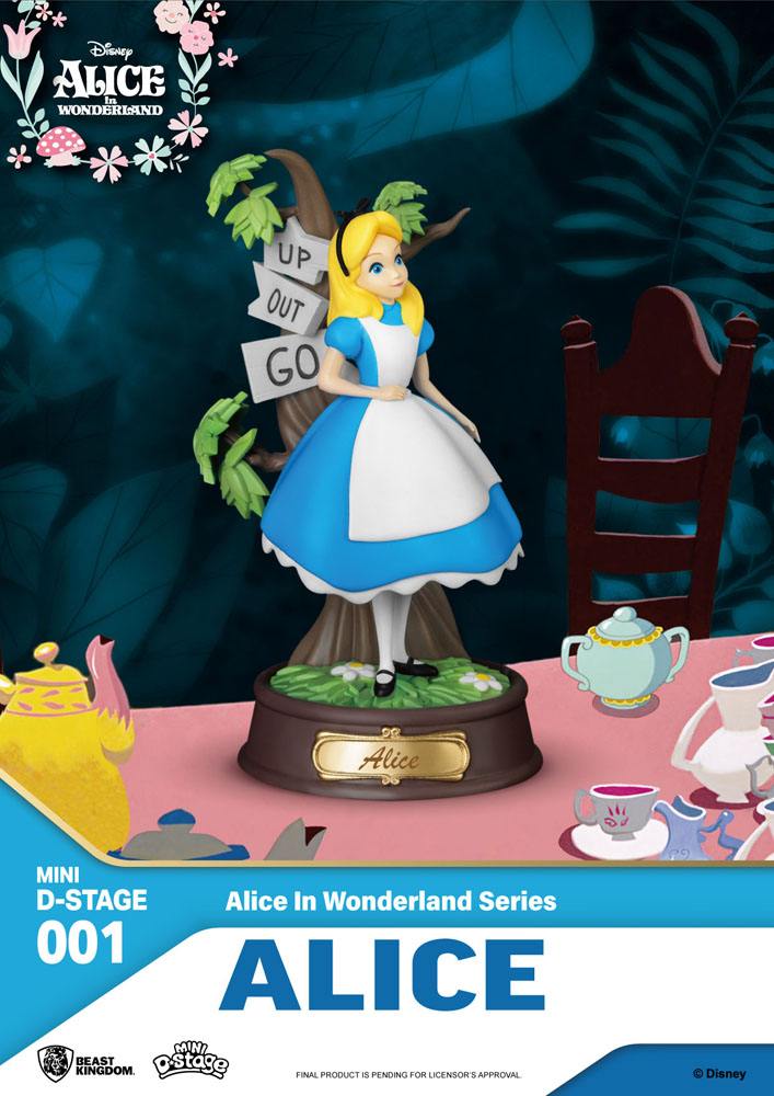 Alice in Wonderland Mini Diorama Stage Complete Set