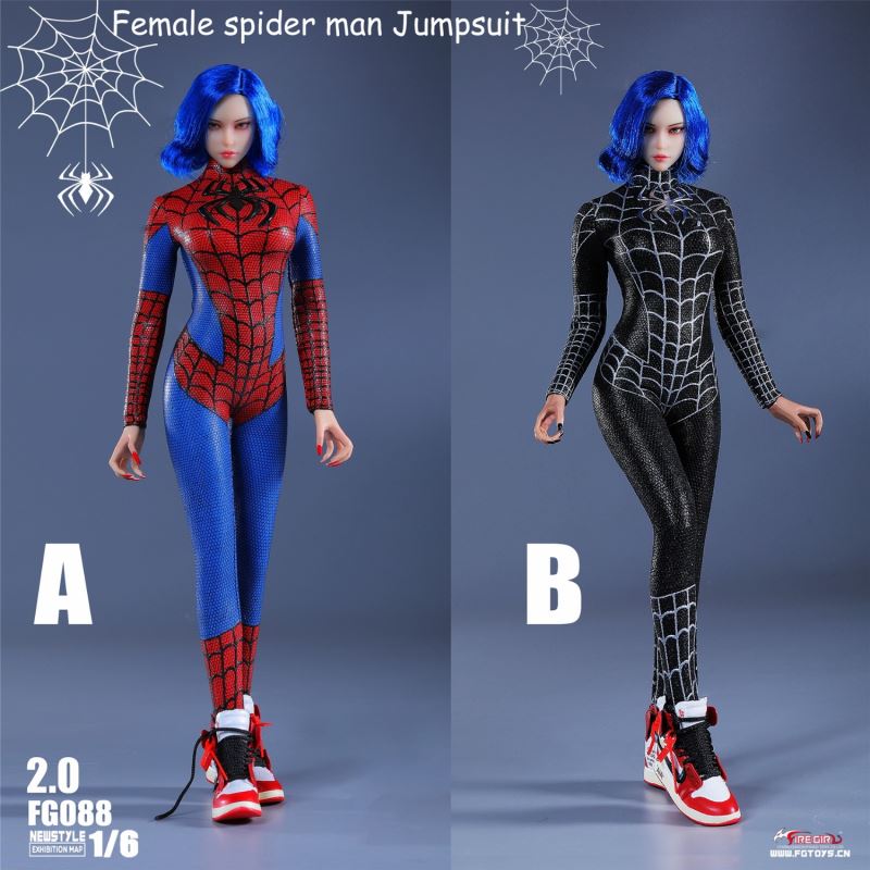 Soldier Spider Girl 2.0 Stretch Bodysuit (Two Colors) 1/6