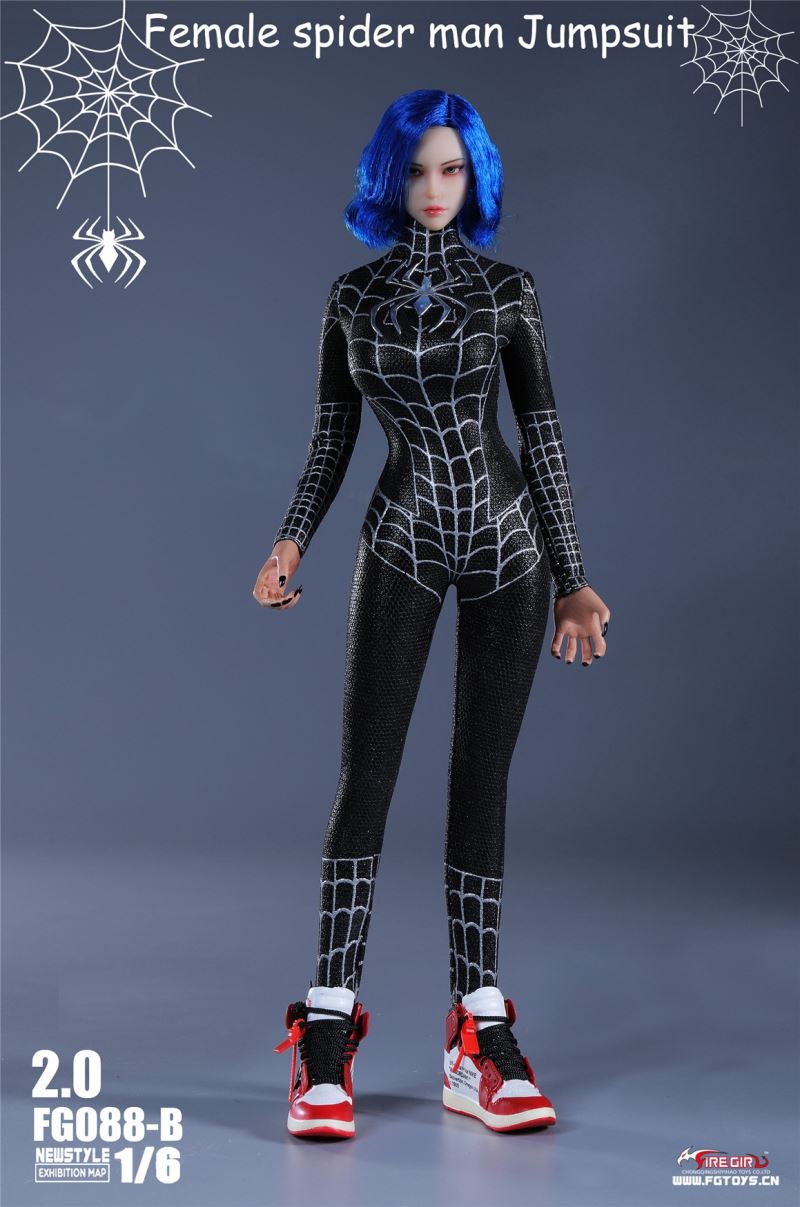 Soldier Spider Girl 2.0 Stretch Bodysuit (Two Colors) 1/6