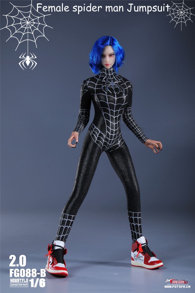 Soldier Spider Girl 2.0 Stretch Bodysuit (Two Colors) 1/6