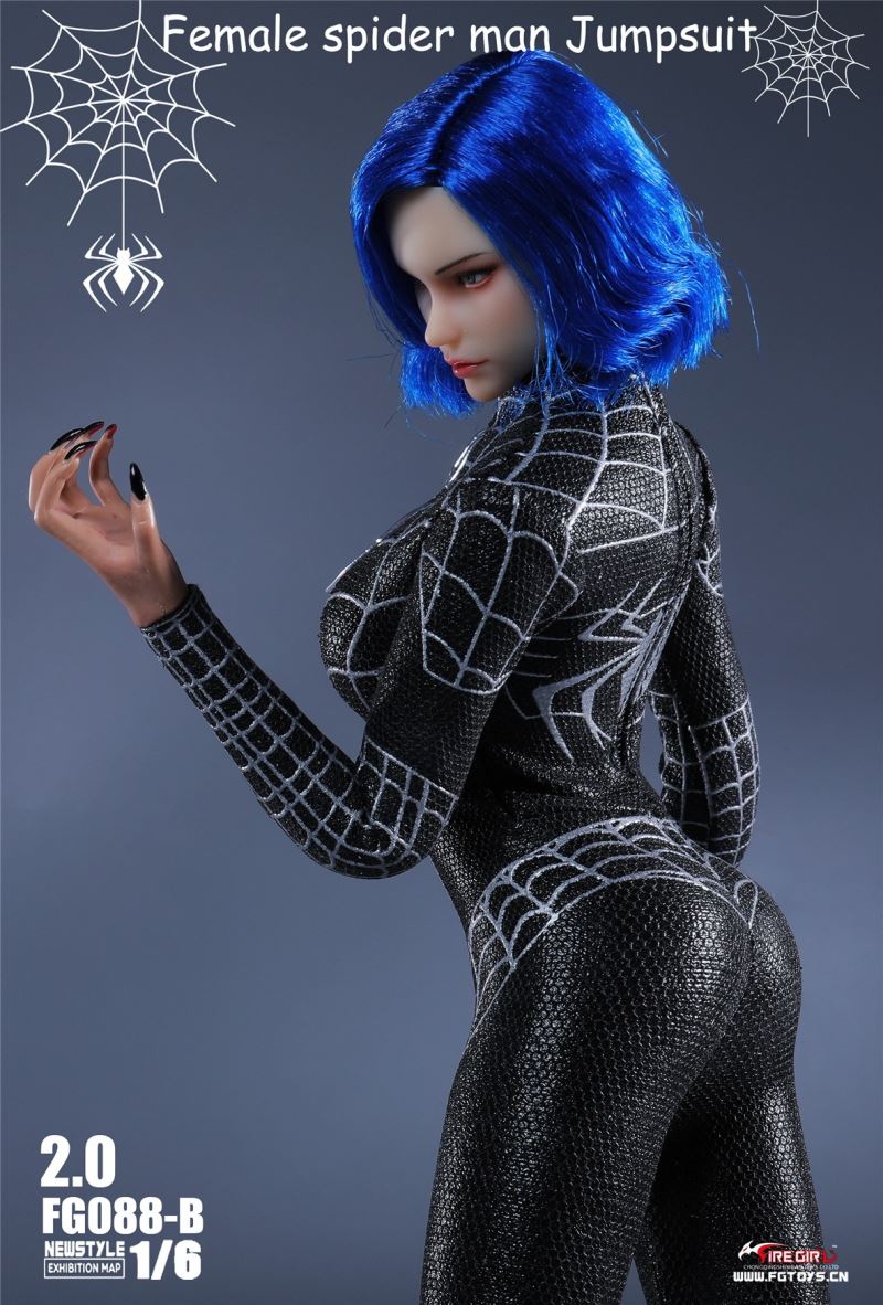Soldier Spider Girl 2.0 Stretch Bodysuit (Two Colors) 1/6