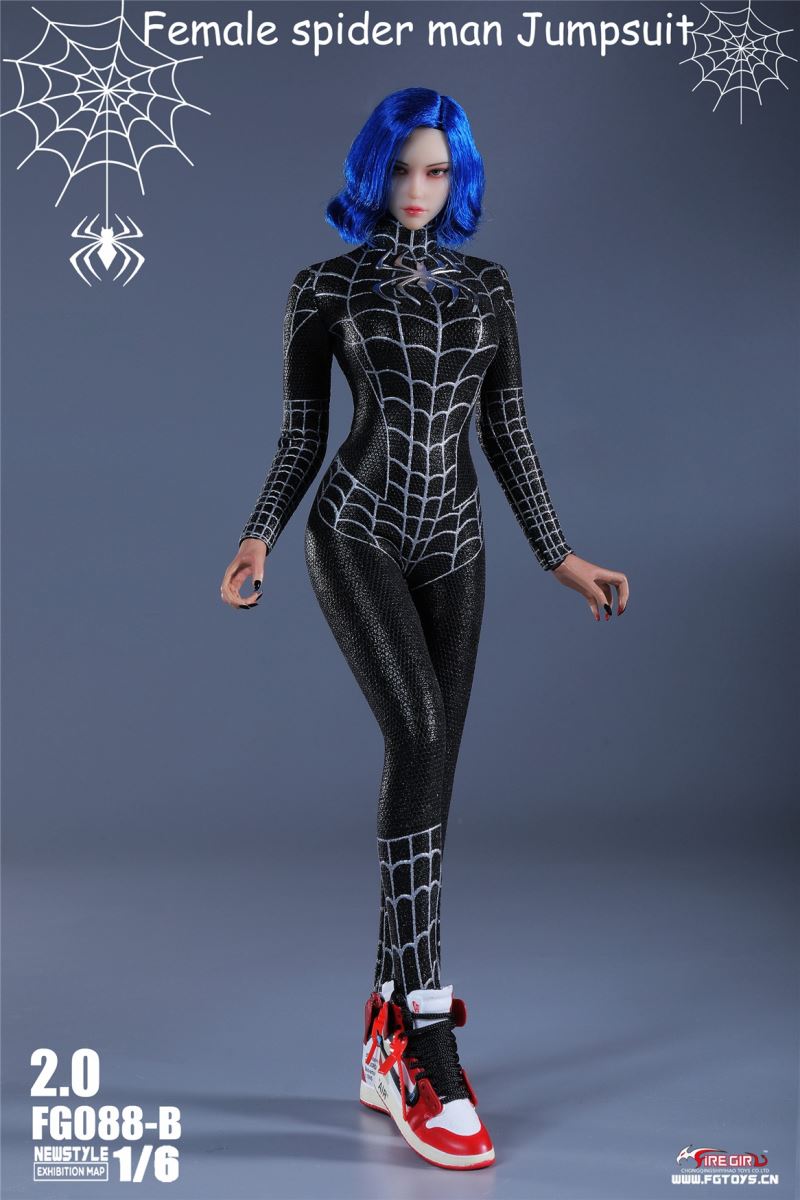 Soldier Spider Girl 2.0 Stretch Bodysuit (Two Colors) 1/6