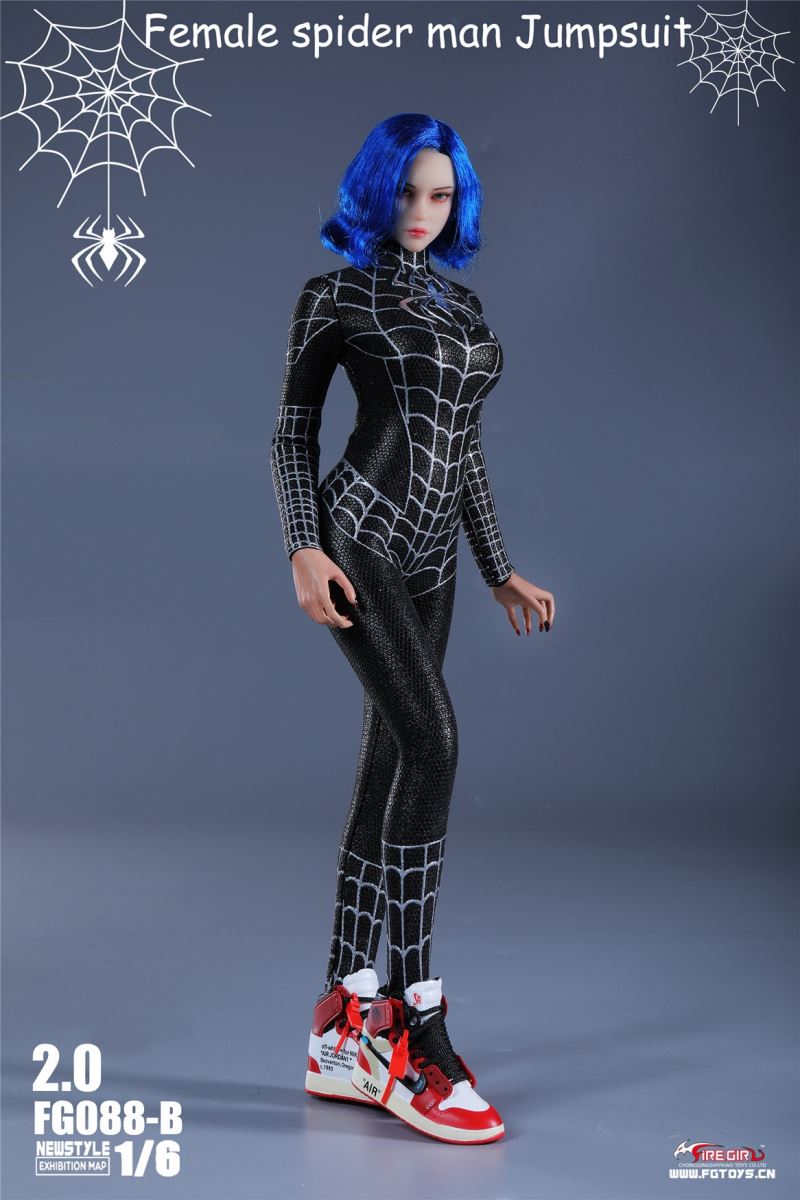 Soldier Spider Girl 2.0 Stretch Bodysuit (Two Colors) 1/6