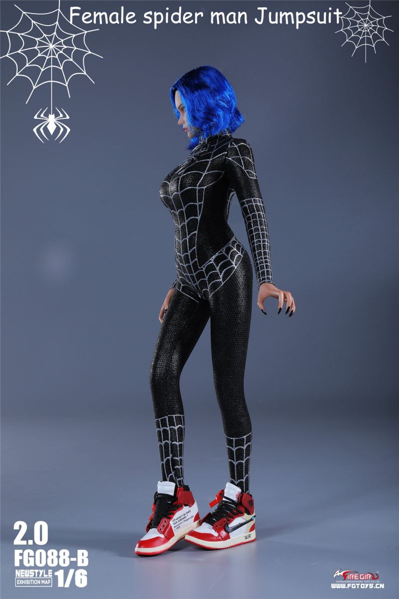 Soldier Spider Girl 2.0 Stretch Bodysuit (Two Colors) 1/6