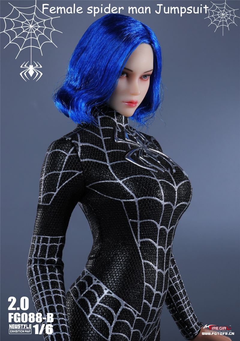 Soldier Spider Girl 2.0 Stretch Bodysuit (Two Colors) 1/6