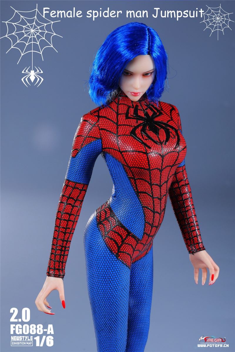 Soldier Spider Girl 2.0 Stretch Bodysuit (Two Colors) 1/6