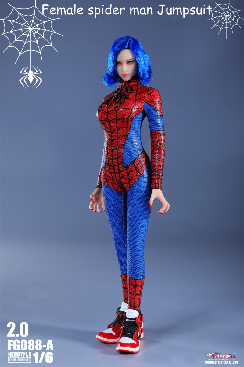 Soldier Spider Girl 2.0 Stretch Bodysuit (Two Colors) 1/6