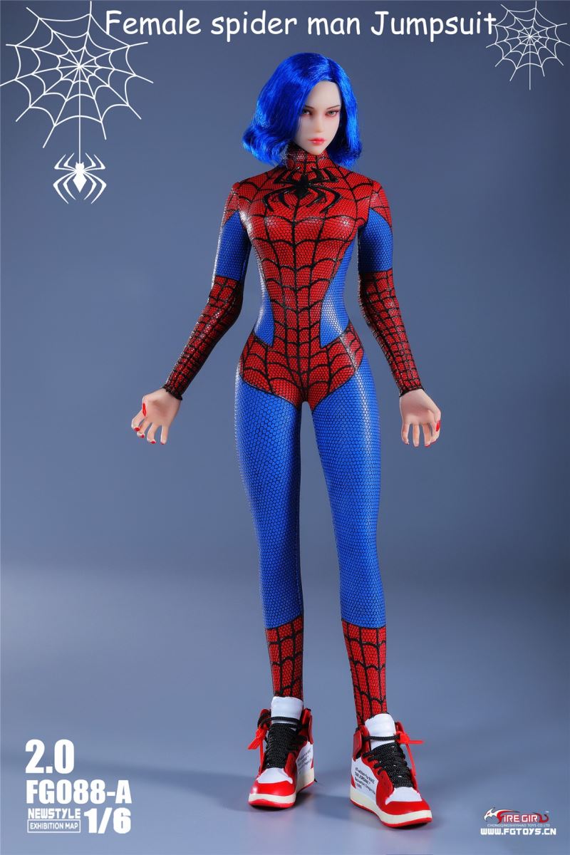 Soldier Spider Girl 2.0 Stretch Bodysuit (Two Colors) 1/6