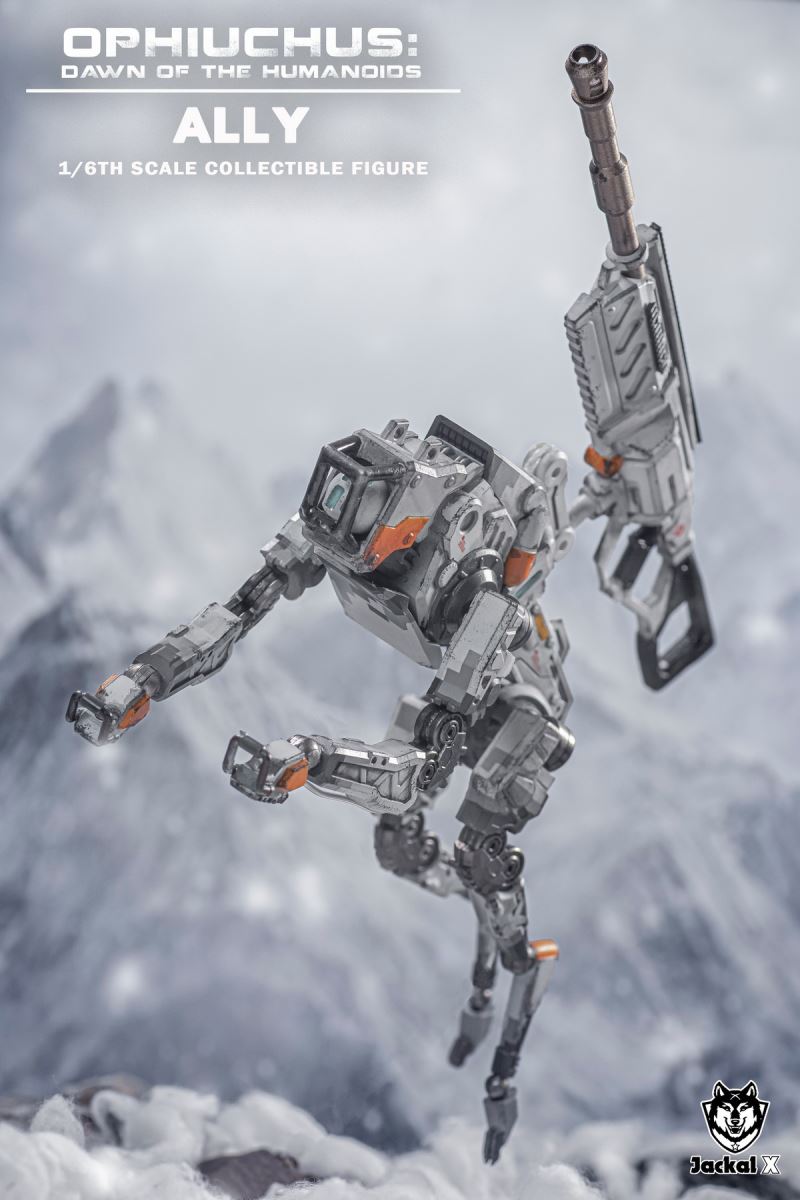Future Sci-Fi Military- Tech Specialist Trevor Knights & Ally 1/6
