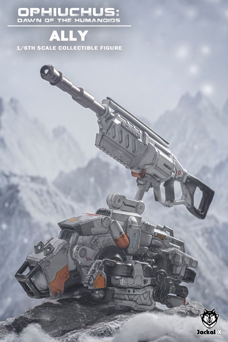 Future Sci-Fi Military- Tech Specialist Trevor Knights & Ally 1/6