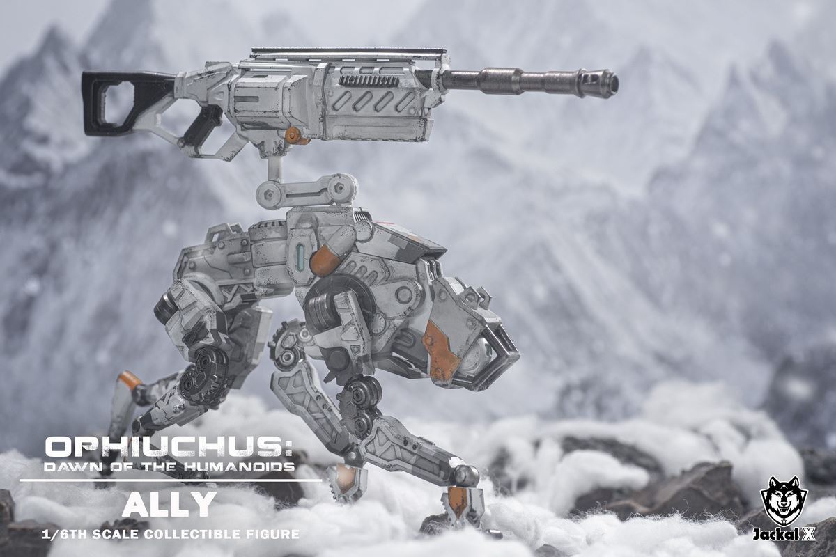Future Sci-Fi Military- Tech Specialist Trevor Knights & Ally 1/6
