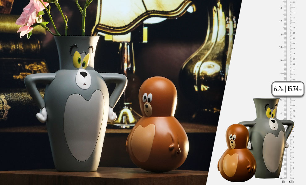 Vase Tom and Roly-Poly Jerry