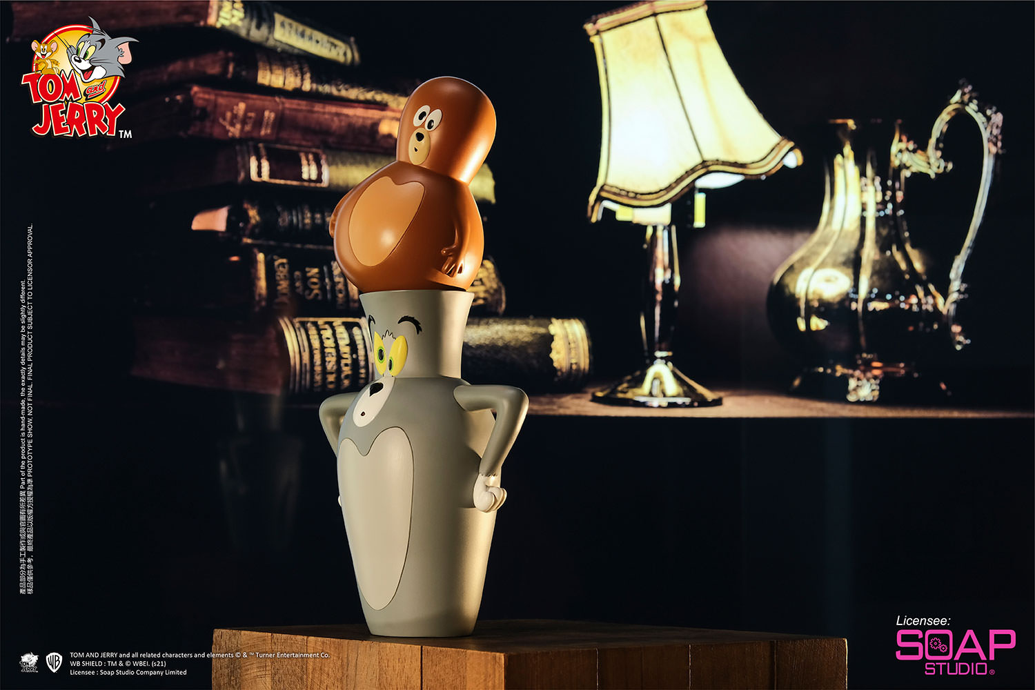 Vase Tom and Roly-Poly Jerry