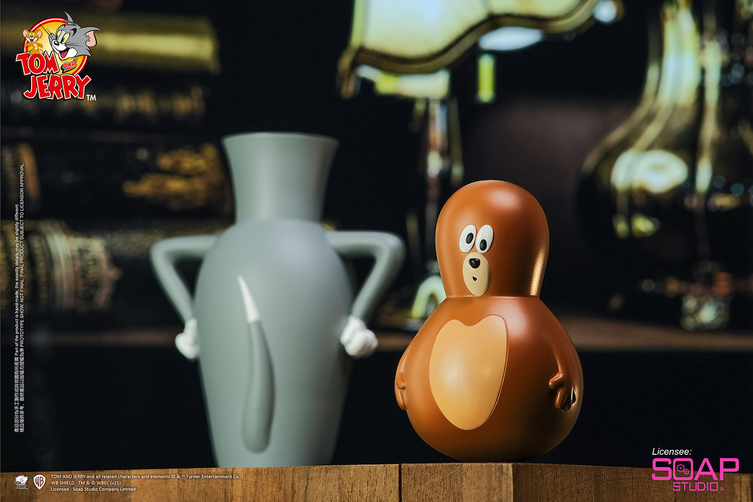 Vase Tom and Roly-Poly Jerry