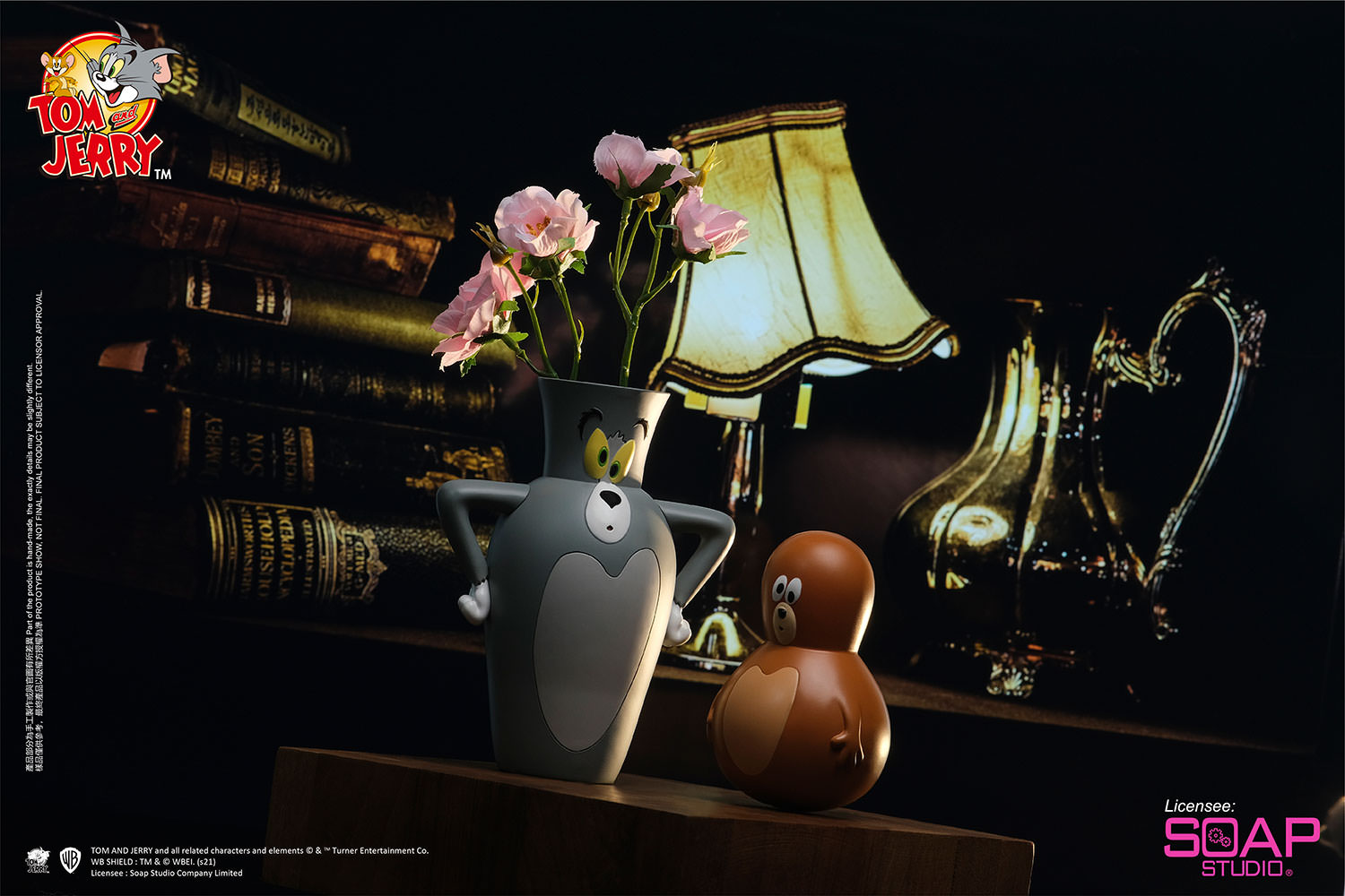 Vase Tom and Roly-Poly Jerry