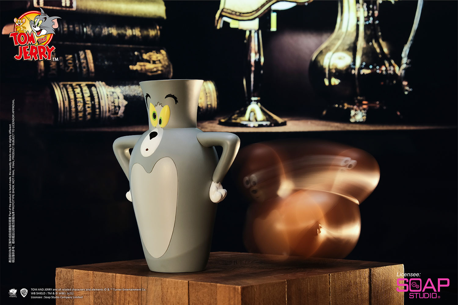 Vase Tom and Roly-Poly Jerry