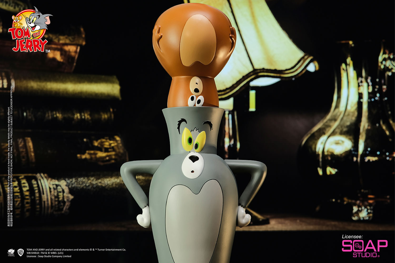 Vase Tom and Roly-Poly Jerry