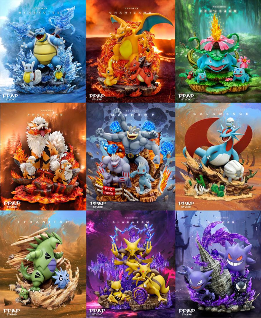 Machamp Family - Pokemon