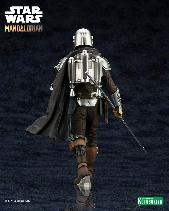 ARTFX+ Mandalorian Mandalorian & Grogu with Beskar Spear 1/10