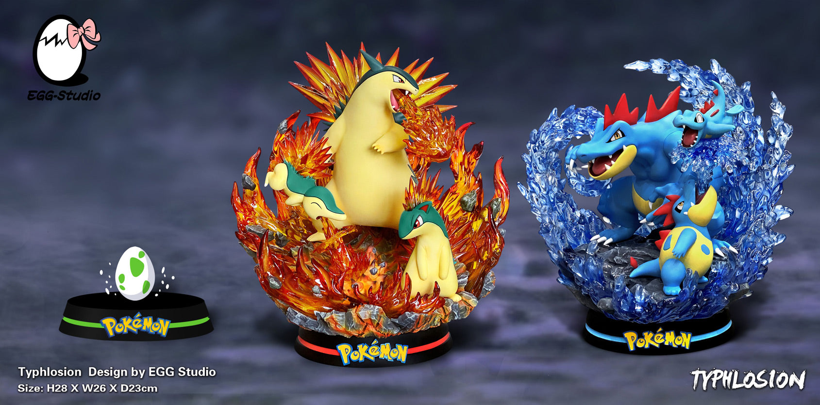 Typhlosion Family - Pokemon