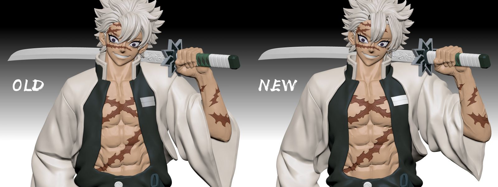 Wind Hashira Shinazugawa Sanemi