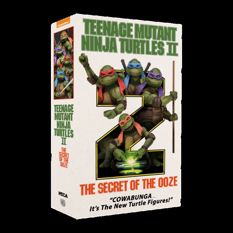 TEENAGE MUTANT NINJA TURTLES SECRET OF THE OOZE TURTLES
