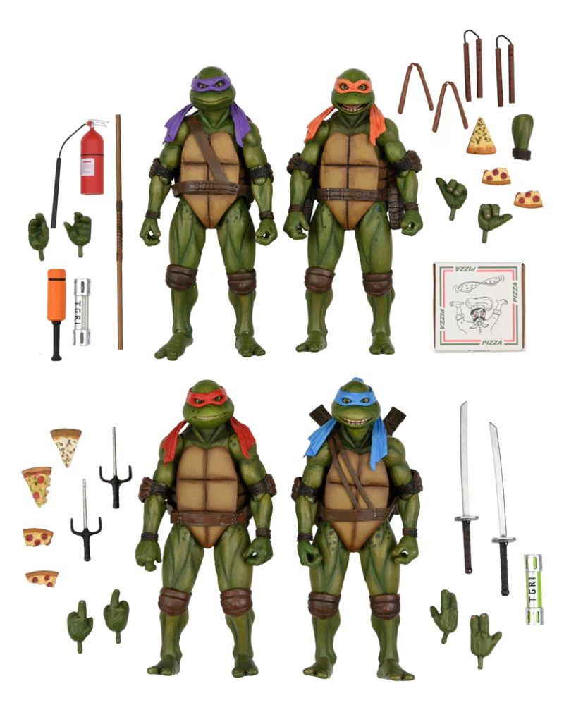 TEENAGE MUTANT NINJA TURTLES SECRET OF THE OOZE TURTLES