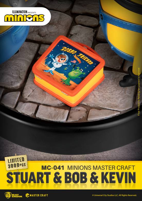 Minions Extreme Craftsman Series Stewart & Bob & Kevin