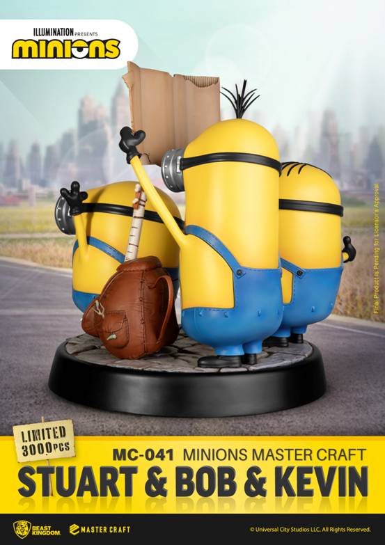 Minions Extreme Craftsman Series Stewart & Bob & Kevin