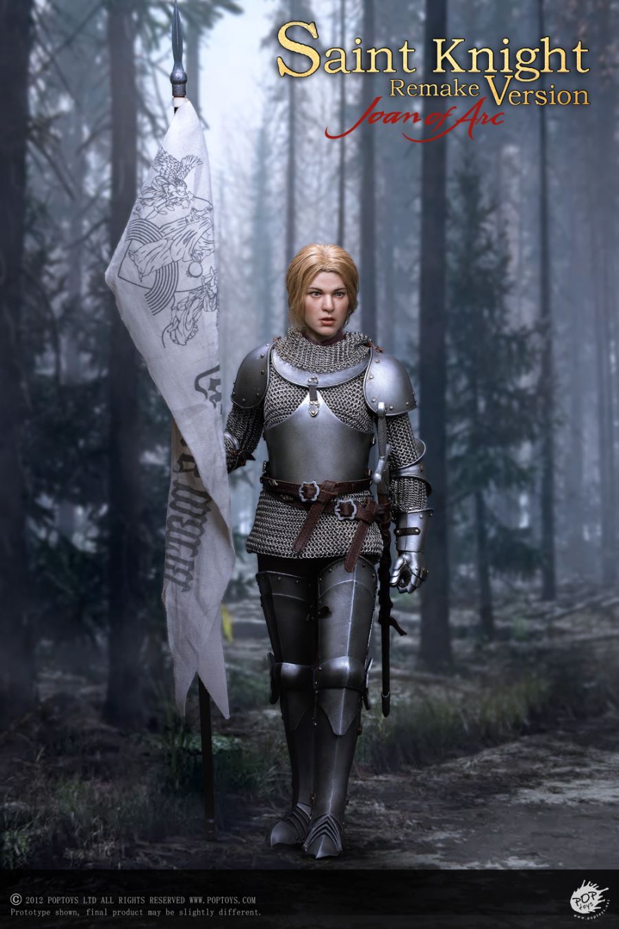 Joan of Arc 2.0 Commemorative Edition [2.5mm Handmade Chain Mail] 1/6