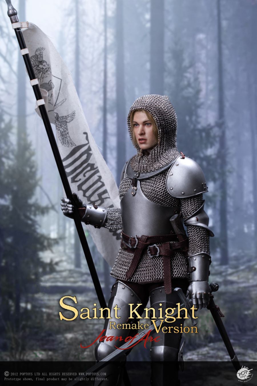 Joan of Arc 2.0 Commemorative Edition [2.5mm Handmade Chain Mail] 1/6