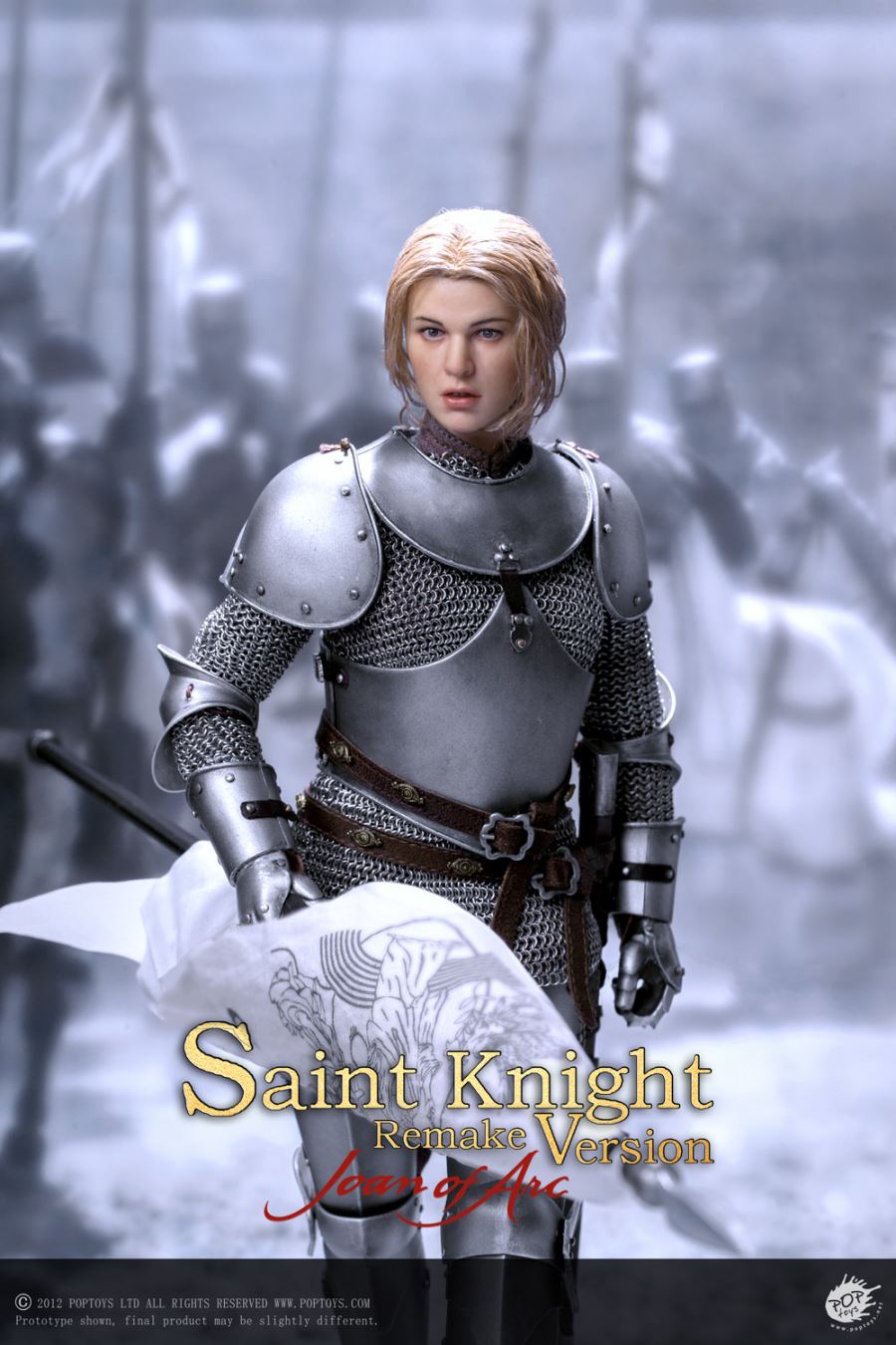 Joan of Arc 2.0 Commemorative Edition [2.5mm Handmade Chain Mail] 1/6