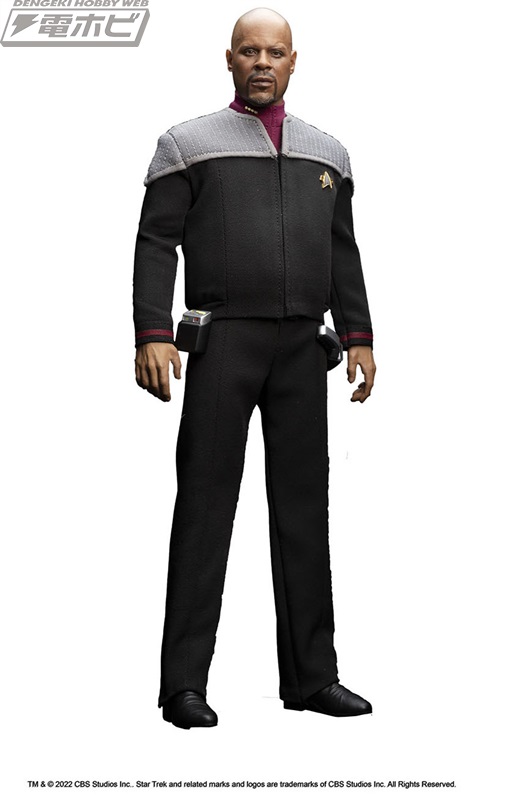 Hyper Realistic Action Figure Star Trek Deep Space Nine (DS9) Benjamin Cisco EX ver